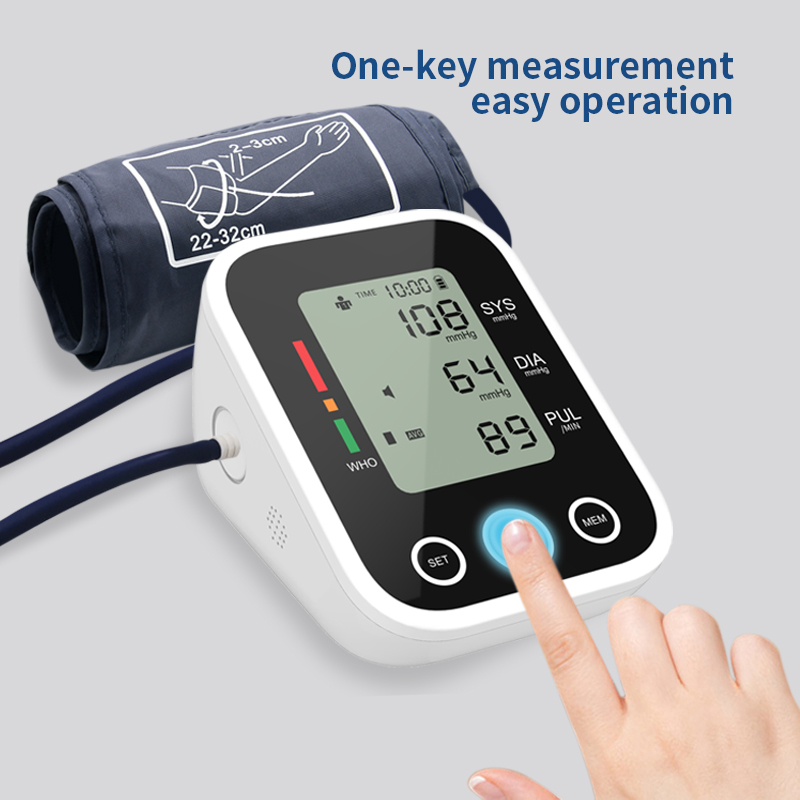 New blood Pressure Meter Digital Monitor Sphygmomanometer